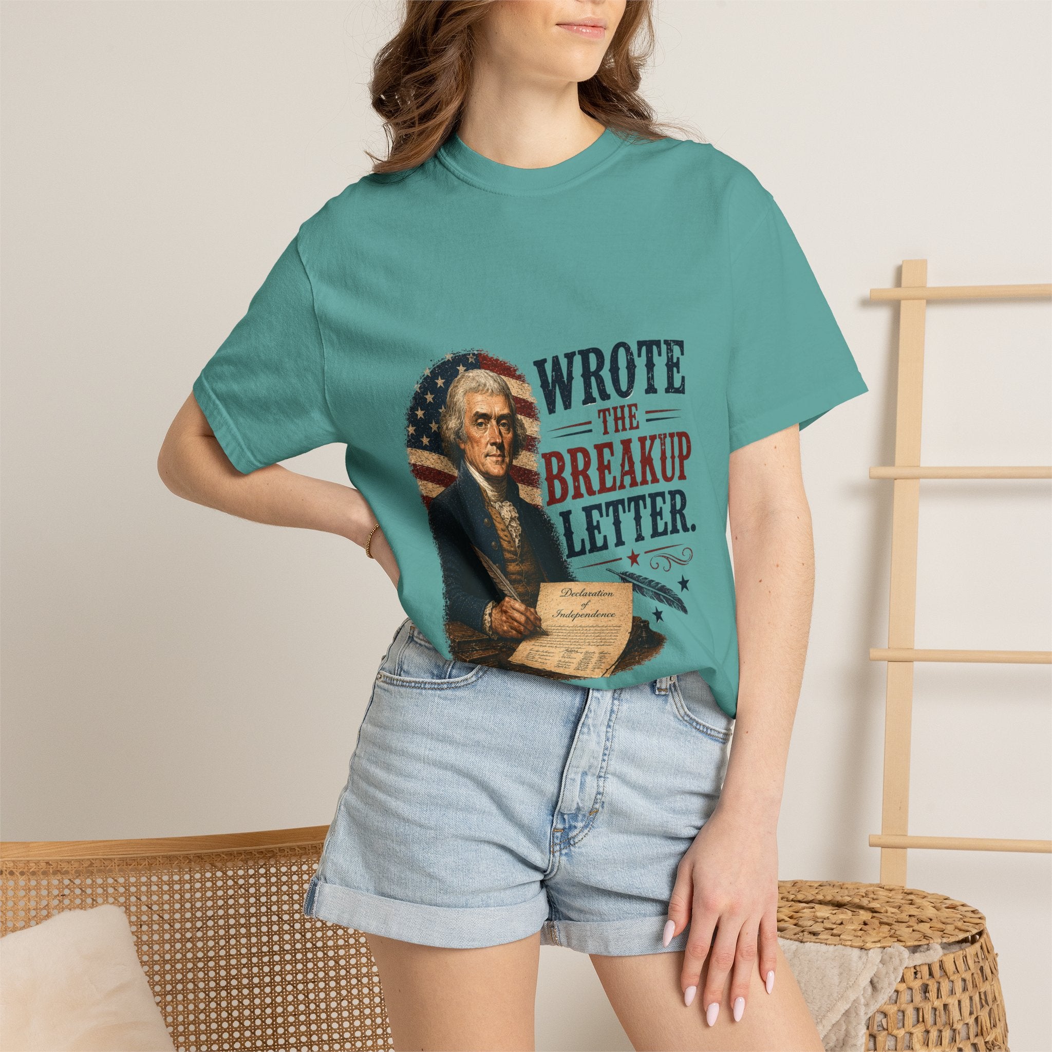 Jefferson Wrote the Breakup Letter T-Shirt