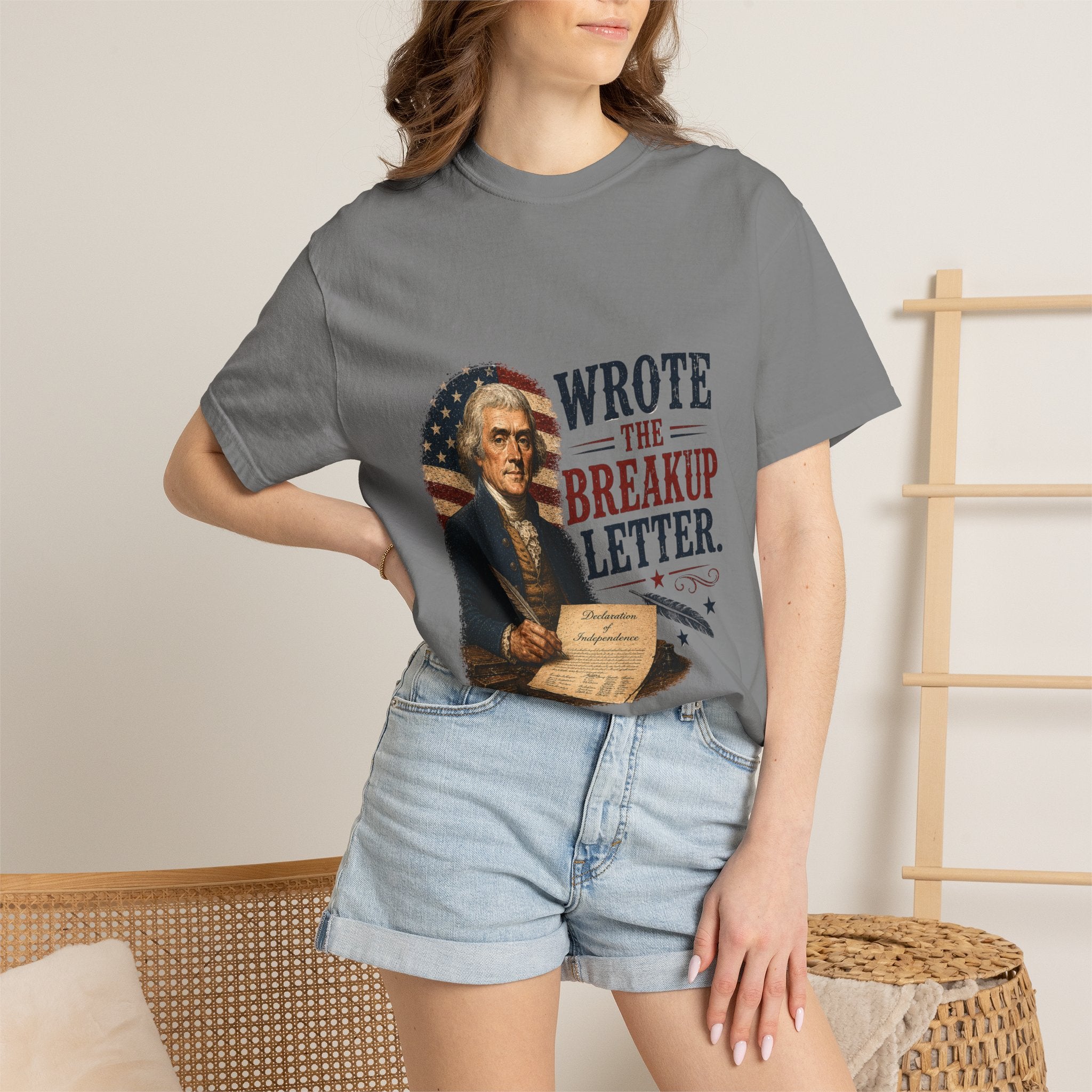 Jefferson Wrote the Breakup Letter T-Shirt