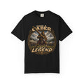 T-Shirt — 'Toss a Caber Like a Legend' Scottish Highland Games Graphic Tee