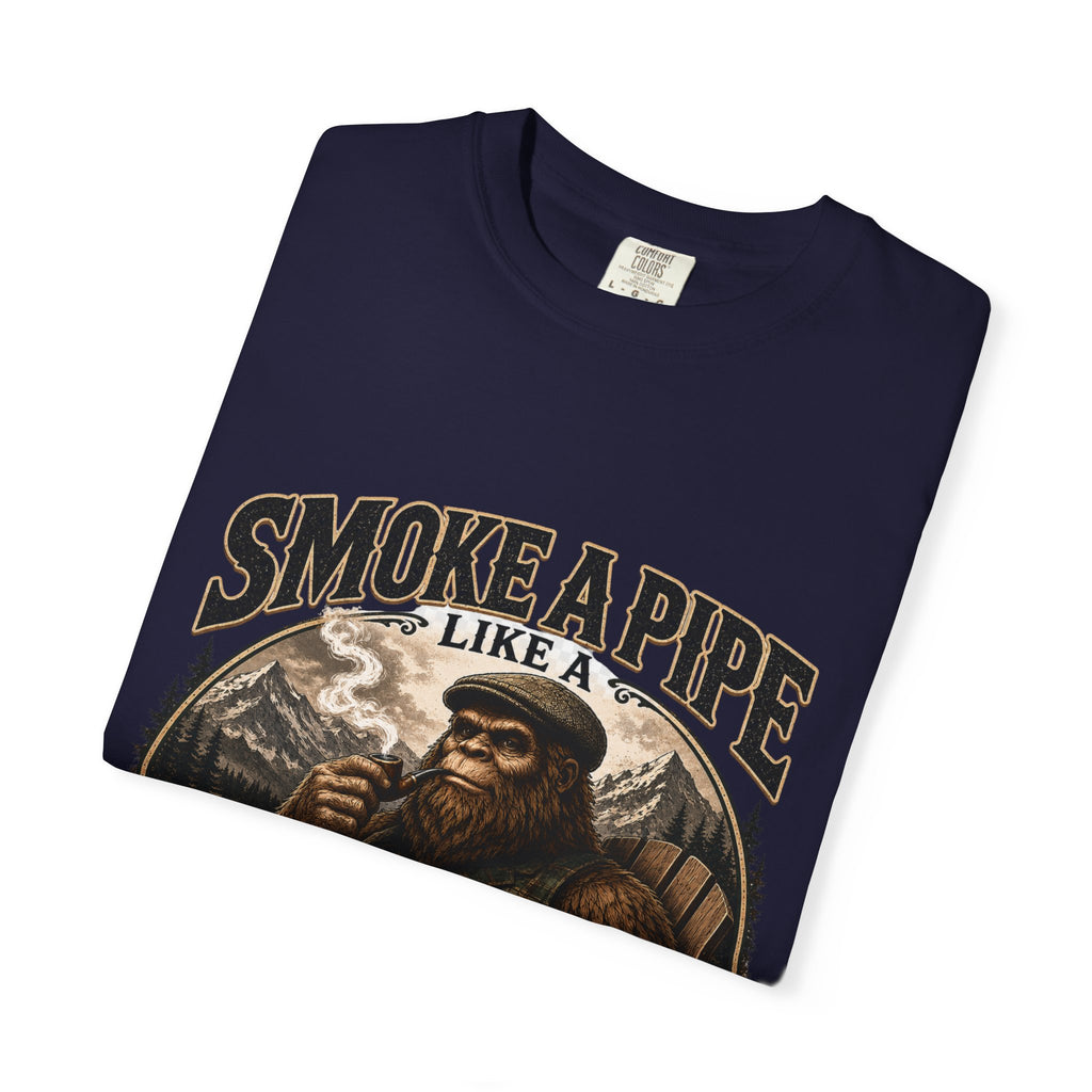 Pipe-Smoking Legend T-Shirt — Smoke a Pipe Like a Legend Vintage Graphic Tee