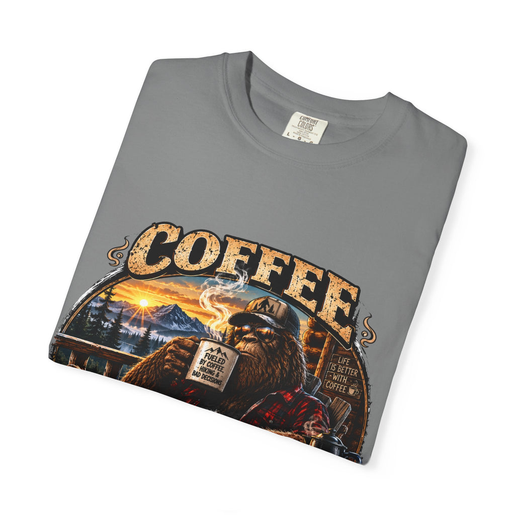 Coffee Like a Legend T-Shirt — Vintage Sasquatch Coffee Graphic Tee