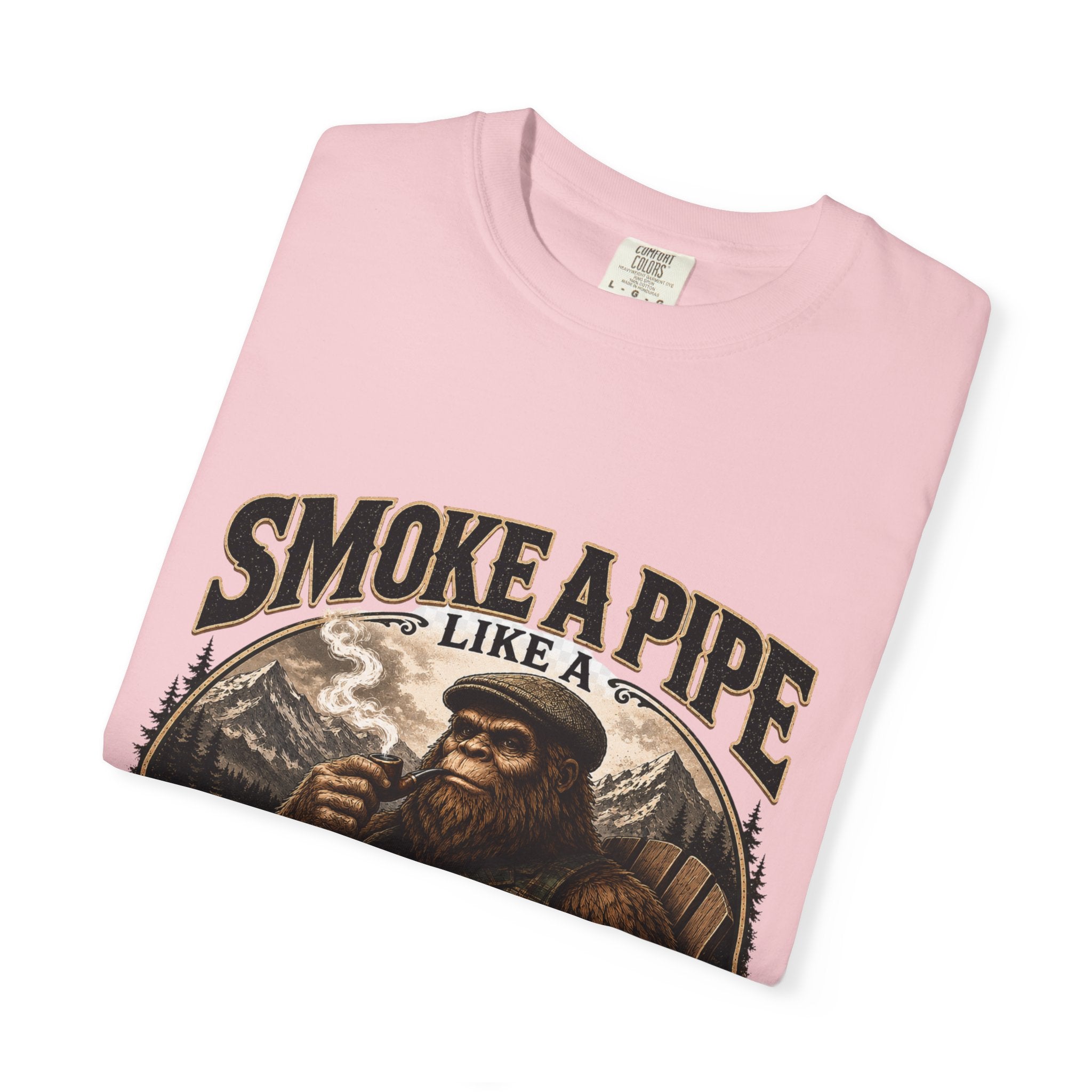 Pipe-Smoking Legend T-Shirt — Smoke a Pipe Like a Legend Vintage Graphic Tee