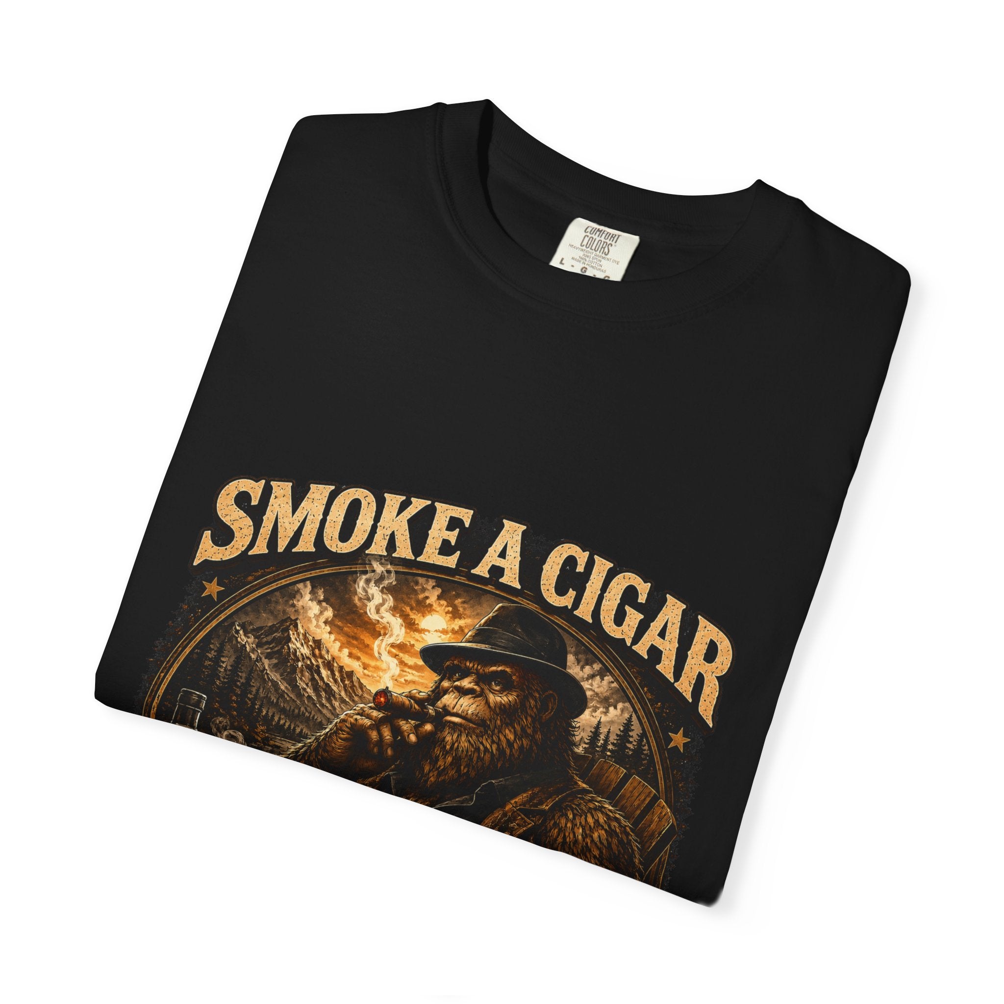 Smoke a Cigar Like a Legend T-Shirt — Vintage Cigar Lover Tee