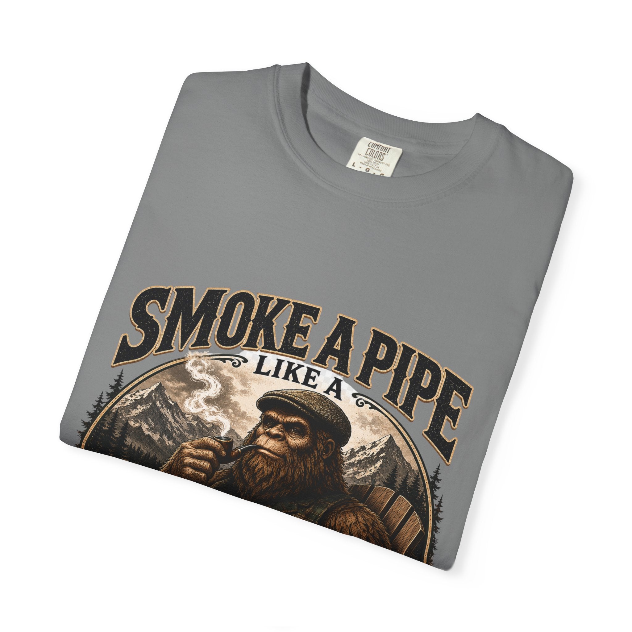 Pipe-Smoking Legend T-Shirt — Smoke a Pipe Like a Legend Vintage Graphic Tee