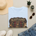 Scotland Wildcat – Heart, Home & Tartan Cat Retro Travel Tee
